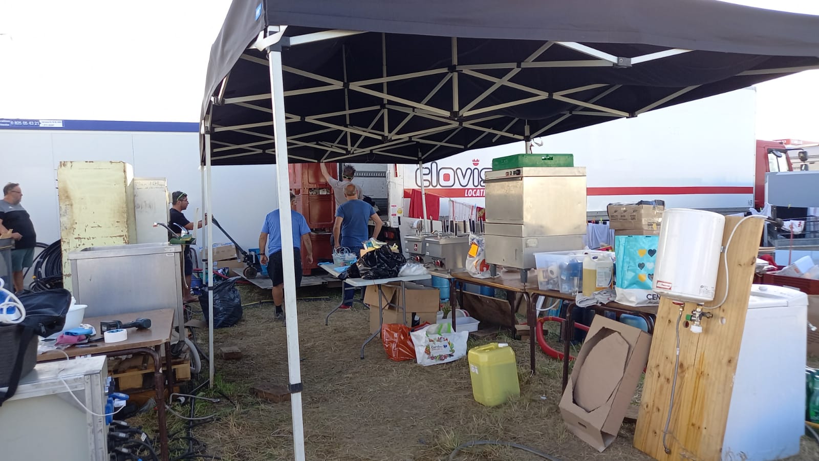 Le bar de la guinguette